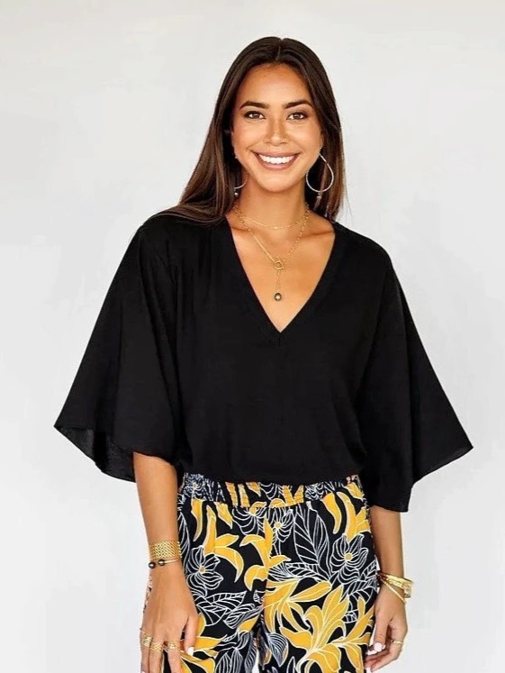 Khush Kiely Top in Black